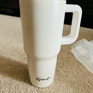 NEW Namaka White Travel Mug